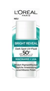 Loreal Bright Reveal защитная жидкость SPF 50+