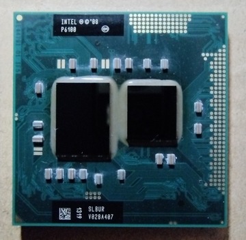 Процессор INTEL PENTIUM P6100 2GHz SLBUR PGA988 2 ядра исправный!