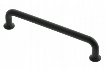 Меблева ручка чорний матовий лофт Сучасний трубка GTV NORD 320 мм