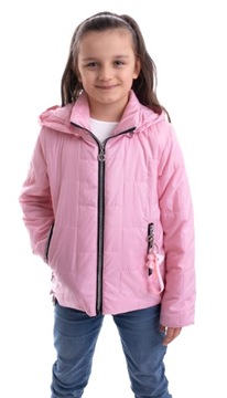 Весняна куртка для дівчаток р. 128 см