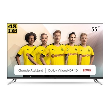 Телевизор 4K 55 chiq U55H7A AI Android TV HDR