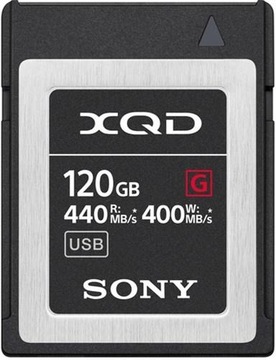 Карта памяти Sony XQD 120GB 440R / 400W