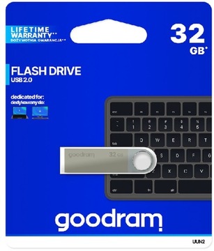 GOODRAM PENDRIVE МЕТАЛЛИЧЕСКАЯ ПАМЯТЬ 32 ГБ