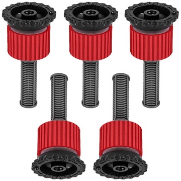 СОПЛО СПРИНКЛЕРА РЕГУЛИРУЕМОЕ 0-360 РАДИУС 3,6 МЕТРА 5 ПК В КОМПЛЕКТЕ