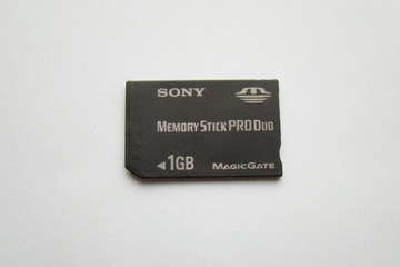 Карта памяти MEMORY STICK Pro DUO SONY 1 ГБ Magic Gate