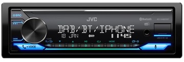 JVC KD-X482DBT автомобільний радіоприймач AUX DAB / DAB + Bluetooth VarioColor