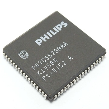 [2шт] P87C552SBAA P83C552 UPC 8-Bit PROG