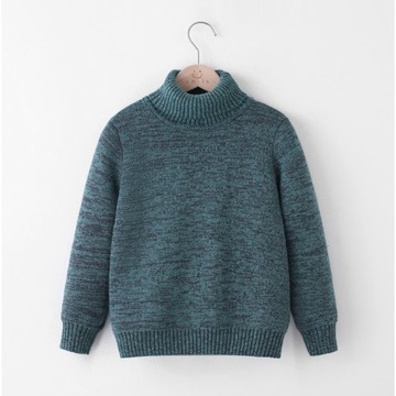 дитячий товстий флісовий светр з високим коміром 2d7