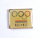Значок Олимпийского комитета Нидерландов (официальный)