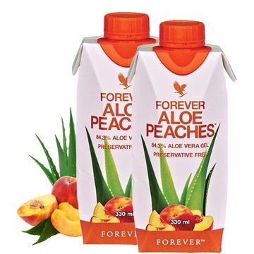 Forever Aloe Peaches сок алоэ персиковый X2