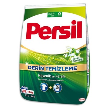 Свежесть весны 5кг запаха порошка стирки Persil Белого глубокого очищенная