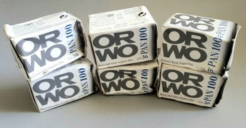 Fimy ORWO Пан 100 черно-белые клише