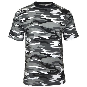 Военная камуфляжная футболка под форму Mil-Tec Urban хлопок XXL