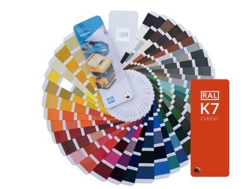 Цветной трафарет RAL K7 CLASSIC 195 цветов