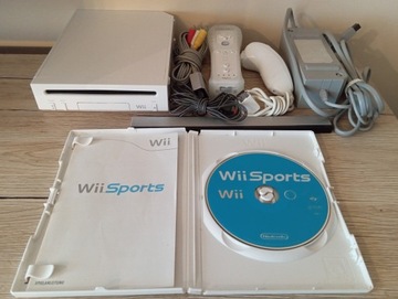 Консоль Wii белая игра Wii Sports