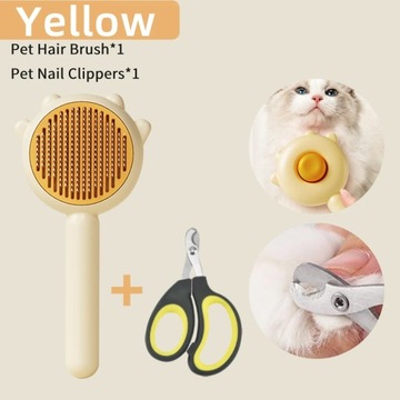 Pet Grooming Needle Brush Magic Massage Comb Hair Remover Pets General