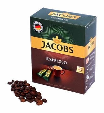 Растворимый кофе Jacobs Espresso в пакетиках DE