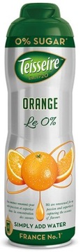 Сироп концентрат апельсин без сахара 600 мл Teisseire