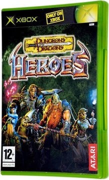 XBOX CLASIC DUNGEON'S AND DRAGONS HEROES
