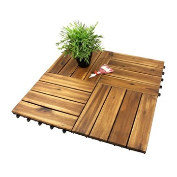 Плитка для террасы Акация смазанная маслом 4kl деревянные садовые балконные площадки