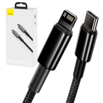 BASEUS высокоскоростной кабель USB-C / Lightning Power Delivery мощный кабель 20W 1m