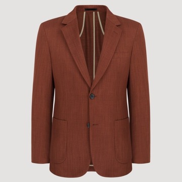 Однобортный пиджак мужской рыжий PAKO LORENTE 58