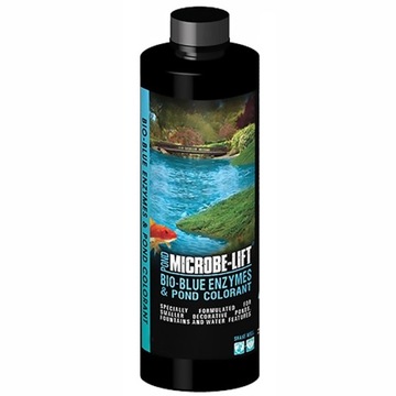 Microbe-Lift Bio Blue Enzyme 0,5 л окрашивает воду