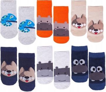 Детские носки, хлопковые ажурные носки, набор из 6 пар, 27-30, 104, 110