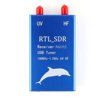 RTL2832U R820t2 USB тюнер 100 кГц-1,7 ГГц AM FM радио UHF VHF HF