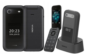 Телефон NOKIA 2660 4G Dual Sim настольное зарядное устройство
