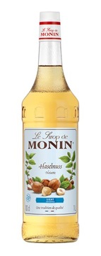 Кофейный сироп MONIN фундук без сахара 1л стакан