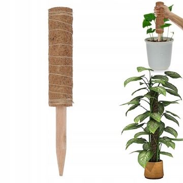 2x кокосовая палочка для растений doni