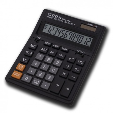 Великий калькулятор офісної школи CITIZEN SDC-444S