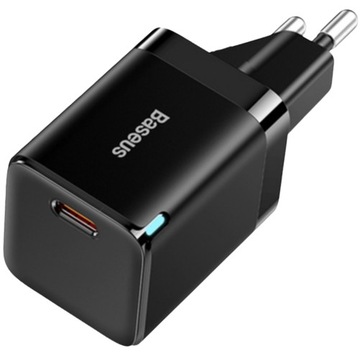 BASEUS ШВИДКЕ ЗАРЯДНИЙ ПРИСТРІЙ АДАПТЕР ЖИВЛЕННЯ ДЛЯ ТЕЛЕФОНУ USB-C 30 ВТ PD QC 4,0