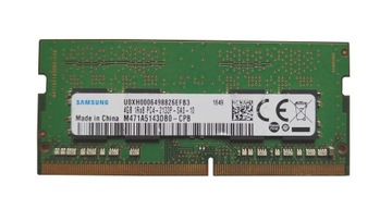 SAMSUNG RAM ДЛЯ НОУТБУКА 4GB DDR4 2133MHZ