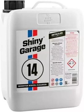 SHINY GARAGE MONSTER WHEEL CLEANER + ГЕЛЬ ДЛЯ МИТТЯ ДИСКІВ 5L