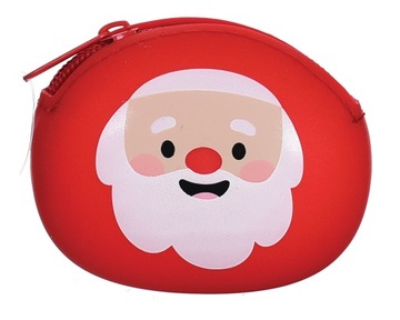 Детский кошелек Рождественский кошелек на молнии с Санта-Клаусом, выгодная сделка!