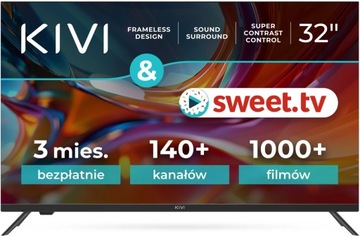 KIVI TV 32h740nb 32 " LED HD Ready Android TV DVB-T2/C / T HBB TV