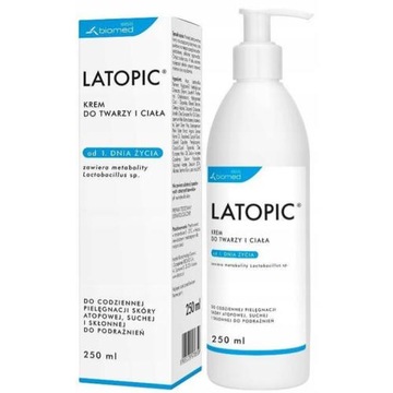 Latopic крем для лица и тела 250 мл (март )