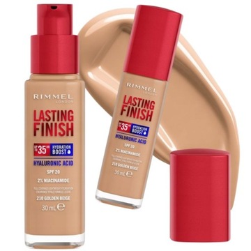 Rimmel Lasting Finish 210 GOLDEN BEIGE 35hr праймер для обличчя 30ml