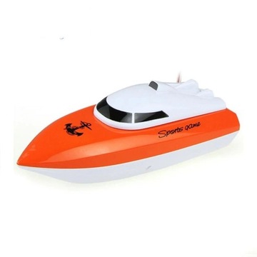 RC лодка 4ch MINI CP802 с дистанционным управлением оранжевый