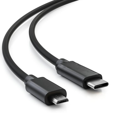 Кабель-адаптер USB-C к MICRO-USB высокоскоростной 1M