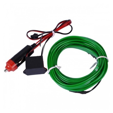 El Wire 2m 12V Зеленая светодиодная лента