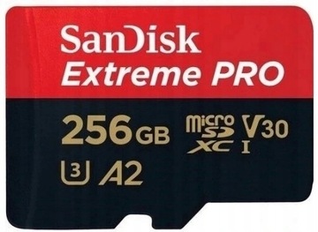 Карта памяти SanDisk Extreme Pro 256 ГБ