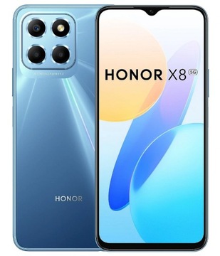 Смартфон Honor X8 6 ГБ / 128 ГБ синий