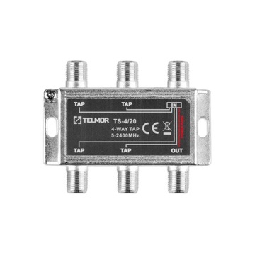 Відгалужувач 20dB TV / SAT TS - 4/20 Telkom-Telmor