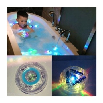 Вечірка у ванні іграшка для ванни вода світлодіодне світло