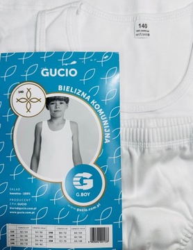 Gucio комплект нижнего белья для причастия хлопок 134 Святое Причастие