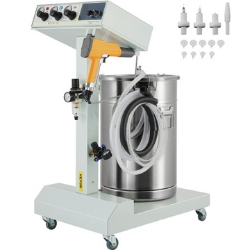 Vevor аппликатор для порошкового покрытия 45l 40W