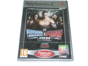 PS2 SMACKDOWN VS RAW 2010 НОВАЯ PLAYSTATION ПЛЕНКА
